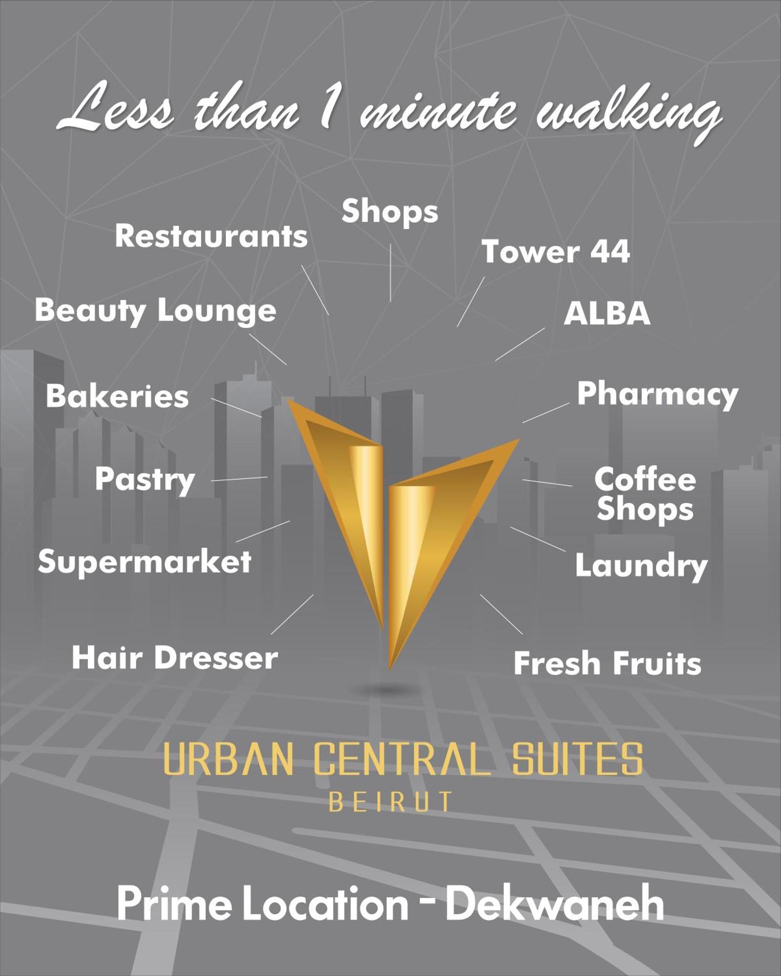 Urban Central Suites - เบรุต ภายนอก รูปภาพ